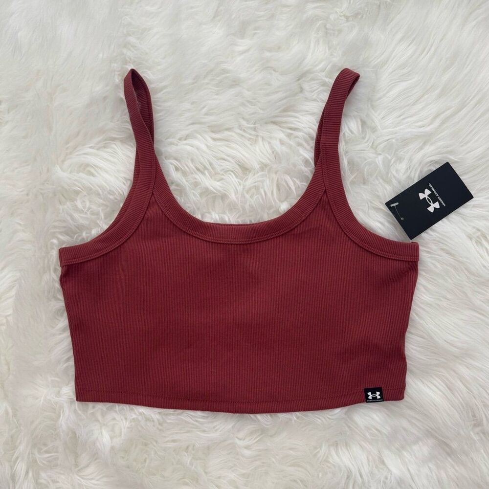 Under Armour Rival Rib Tiny Tank Size Large